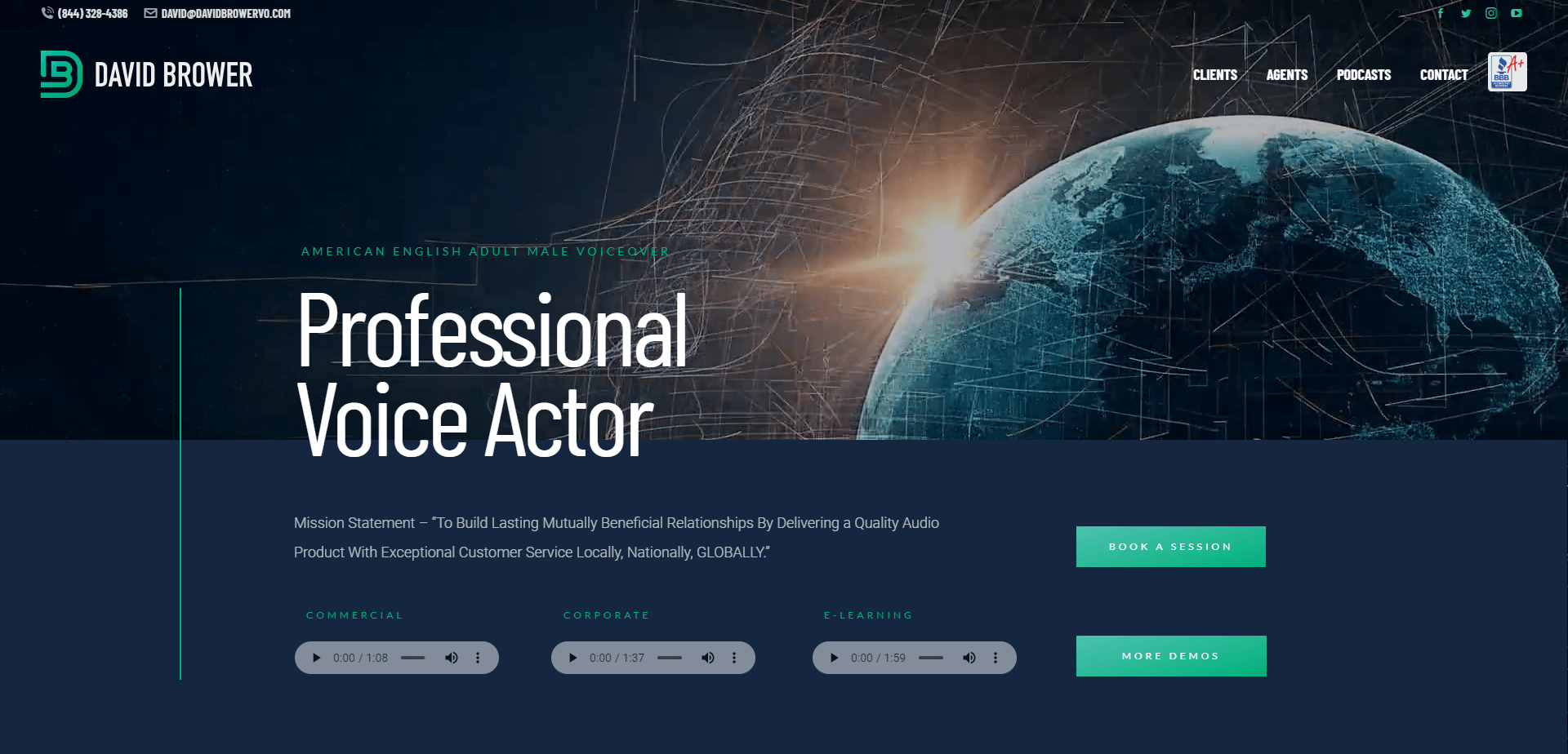 Voice Actor Agents | David Brower VO
